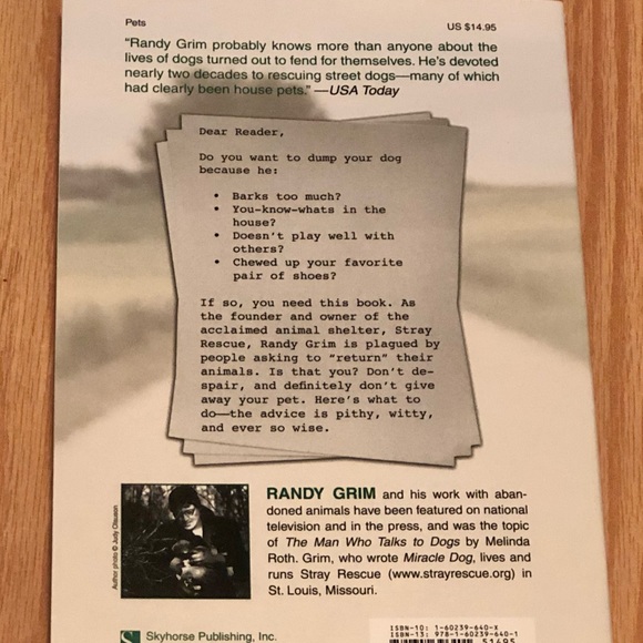 DON’T DUMP THE DOG book by Randy Grim with Melinda Roth. - Picture 4 of 5